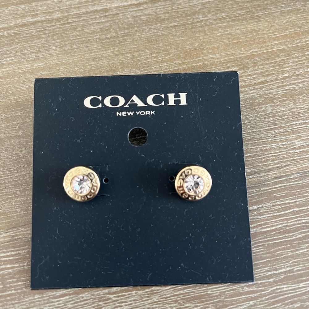 Coach earrings